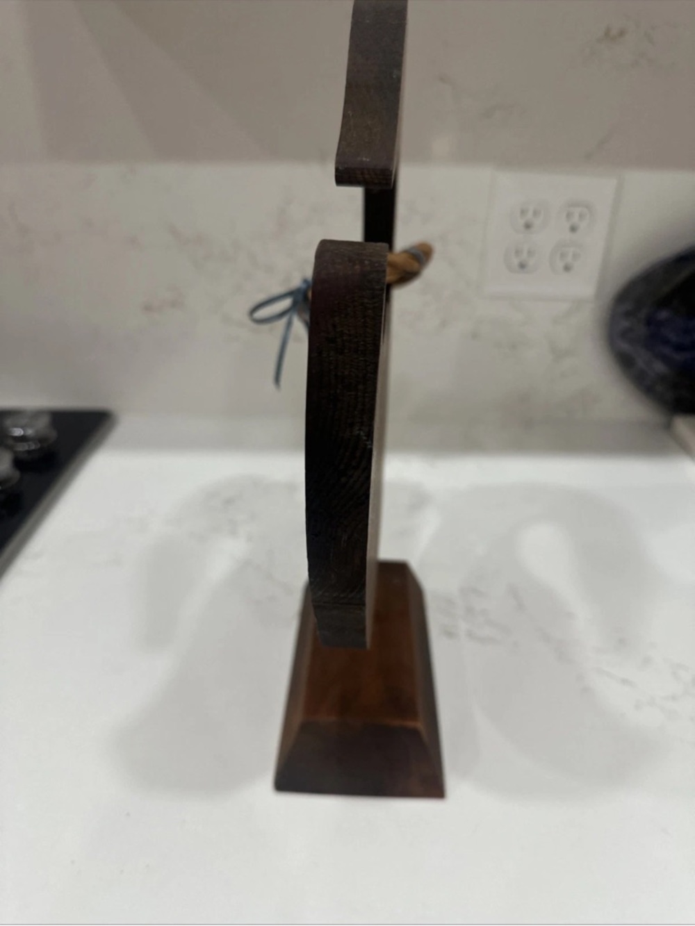 Vintage Wood Duck/Goose On Stand From The 80’s - Picture 5 of 12